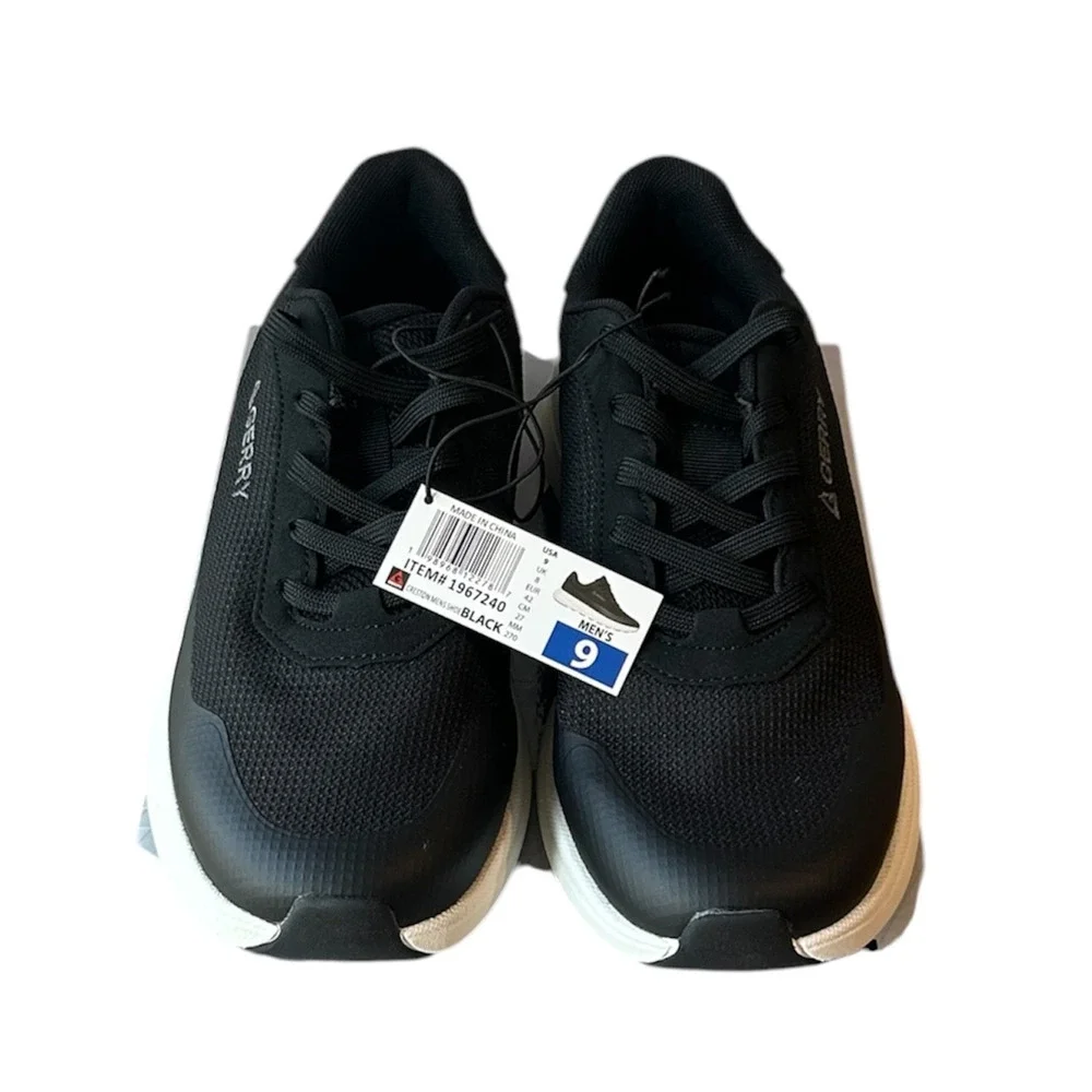 Gerry Men's Creston Shoe, Lightweight, Lace Up, Black, Size 9